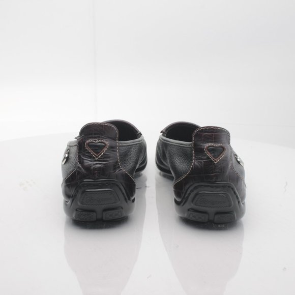 Brighton URSA Black Leather Elegant Driving Shoes Loafers 8.5N - Picture 9 of 16